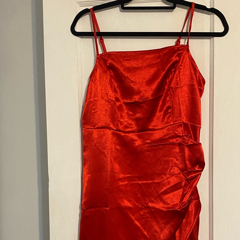 Red dress